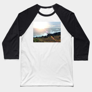 Hawaiian Beach Baseball T-Shirt